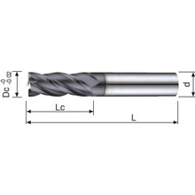 OSL Fréza tvrdokovová dokončovací 4-břitá 18,00x45(40)x100 tialn, 45hrc