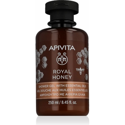 Apivita Royal Honey hydratační sprchový gel s esenciálními oleji 250 ml