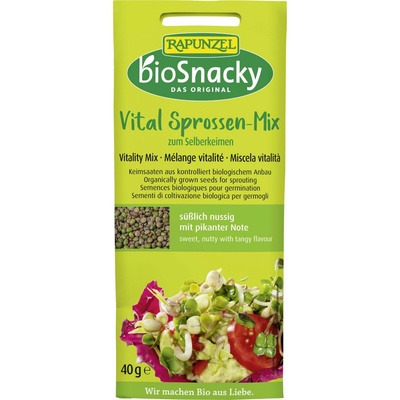 Rapunzel Zmes klíčkov bioSnacky Vital 40 g