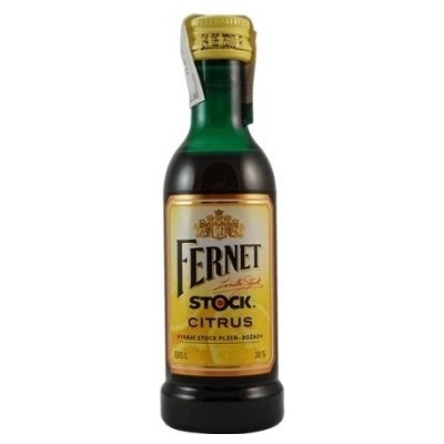 Fernet Stock Citrus MINI 27% 0,05 l (čistá fľaša)