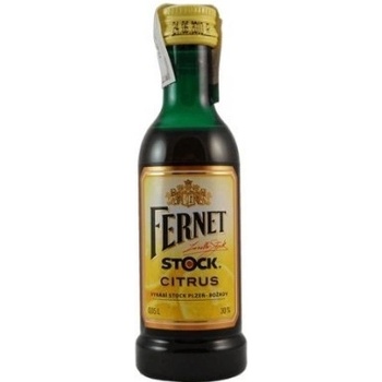 Fernet Stock Citrus MINI 27% 0,05 l (čistá fľaša)