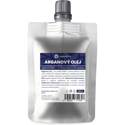 Renovality Arganový olej 100 ml - náhradní balení – Zboží Dáma