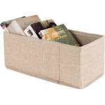 Compactor Бежова текстилна кутия за съхранение 28x12x12 cm Sandy - Compactor (RAN11288)