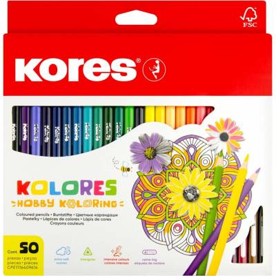 Kores 93350 Kolores Mandalas 50 ks