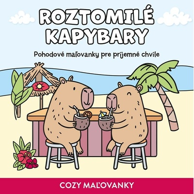 Kapybary COZY maľovanky