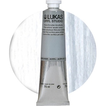 LUKAS Cryl Studio АКРИЛНА боя Titanium White 75 ml 1 бр (46080010)