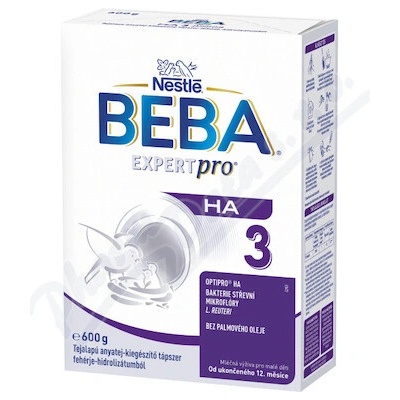 BEBA EXPERTpro HA 3 batolecí mléko 600g