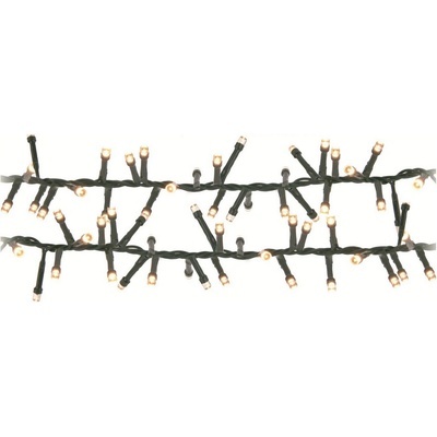 ECD Germany Multifunkční girlanda typu Hawthorn 400 LED teplé světlo venkovní ip44 11m