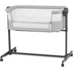 KinderKraft Бебешко легло регулируемо Nestee Up2 Light Grey (KLNEE002LGR0000)
