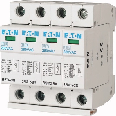 Svodič přepětí T1+T2 Eaton SPBT12-280/4
