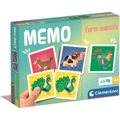 Clementoni Клементони: Карти памет - Животните от фермата (18316)