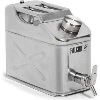 Falcon Bezpečnostní kanystr nerez se stáčecím kohoutem + těsnění EPDM 10 l