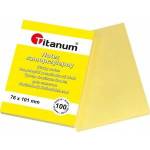 TITANUM Self-adhesive notebook 76x101mm 100K yellow