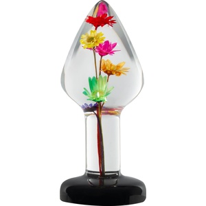 Loviss Helichrysum Garden Flower Butt Plug Transparent