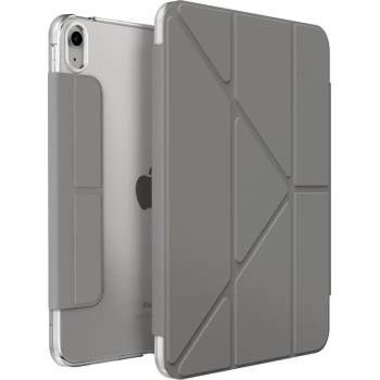 Uniq Camden Slim Case - хибриден кейс и поставка за iPad 10 (2022) (сив)