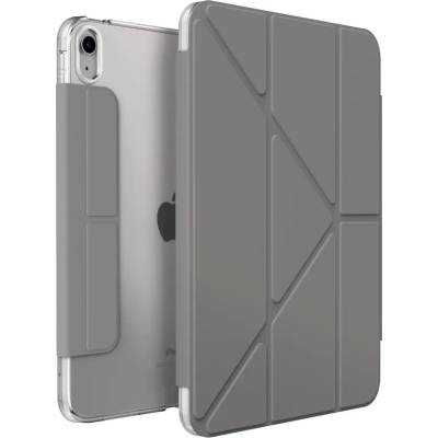 Uniq Camden Slim Case - хибриден кейс и поставка за iPad 10 (2022) (сив)