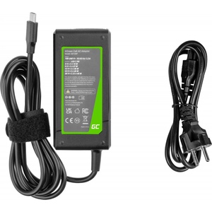 Movano Зарядно за лаптопи HP / Toshiba / Acer / Asus / Lenovo / Dell, 45W / 20V / 2, 25A / конектор USB-C (ZZ/USBC45WB)