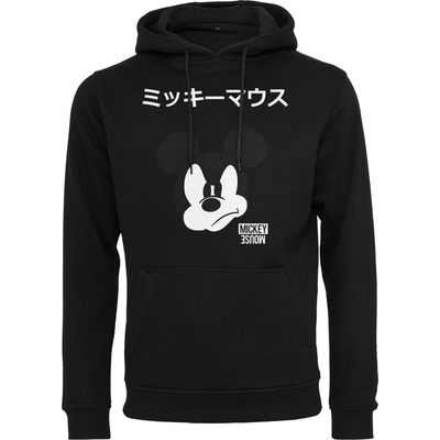 MERCHCODE Мъжки суичър в черно Merchcode Mickey Japanese UB-MC619-00007 - Черен, размер XS