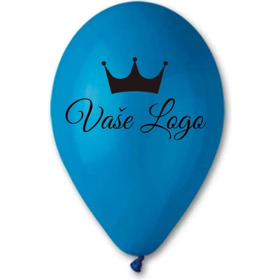 Personal Svet balonku Balónek s logem Modrý 26 cm