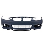  Предна броня за BMW F32 / F36 (2013-2020) - M-Tech дизайн с отвори за халогени и парктроник