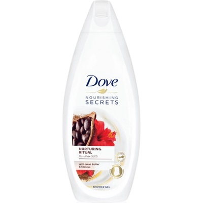 Dove Nourishing Secrets African Ritual Kakao & Ibištek vyživujúce sprchový gél 250 ml