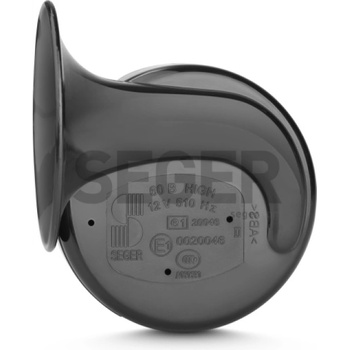 SEGER Клаксон siger 60bt1200k 12v, high & low tone + реле (60bt12.100.02k)