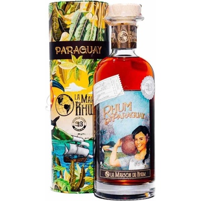 La Maison du Rhum Paraguay 2007/2020 Batch N°3 45% 0,7 l (tuba)