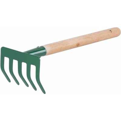 Strend Pro Garden Hrabličky Herrison 9372B, 5 zubé, s násadou,, ručné