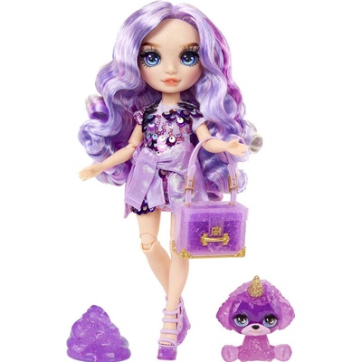 Bábika Bábika Rainbow High - Doll with Animal- Violet Willow