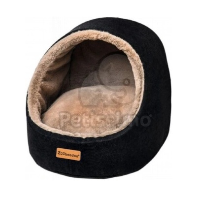 ZooBeeDoo Mini Cave легло - черно 43 x 42 x 37 см