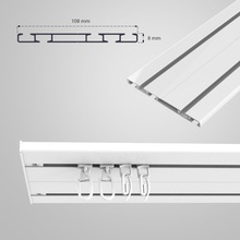 EMTE Stropná garniža MSC biela dvojitá 100 - 600 cm