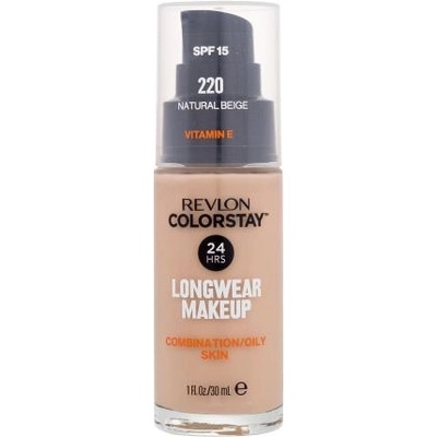 Revlon Colorstay Combination Oily Skin SPF15 фон дьо тен за комбинирана към мазна кожа 30 ml нюанс 220 Natural Beige