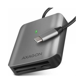 AXAGON Reader SUPERSPEED CARD READER CRE-S3C, USB-C 3.2 Gen 1
