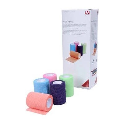 Kruuse Obinadlo elast. Vet-Flex 7,5 cm x 4,5 m mix 10 ks