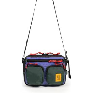 Topo Designs Чанта за рамо Topo designs Block Bag Shoulder bag - Very Peri / Forest - размер 3 l (510-6689-0311)