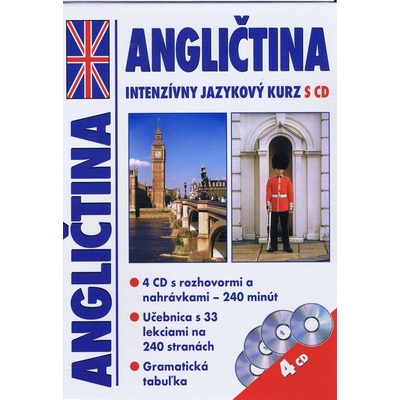 Angličtina Intenzívny jazykový kurz s CD