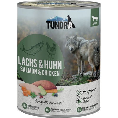 Tundra Dog losos a kuřecí 12 x 800 g