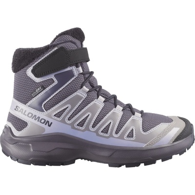 Salomon Детски зимни ботуши Salomon Kid's XA Pro Winter Mid Waterproof Winter boots - Nine Iron / Gull / Cosmic Sky - размер 29 (EU) (702-5849-0212)