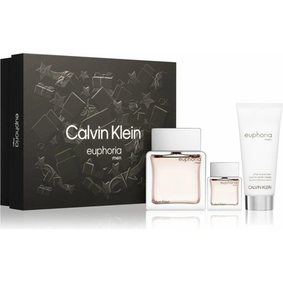 Calvin Klein Calvin Klein Euphoria SET: EDT 100 ml + EDT 15 ml + Balzám po holení 100 ml Pre mužov EDT