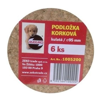 Toro prostírání korek 9cm 6 ks 360267 – Zboží Dáma