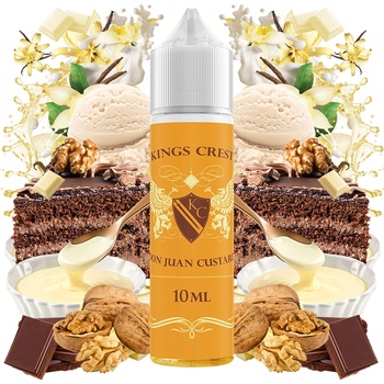 King's Crest Kings Crest Don Juan Custard 10ml/60ml