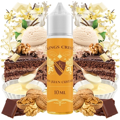 King's Crest Kings Crest Don Juan Custard 10ml/60ml