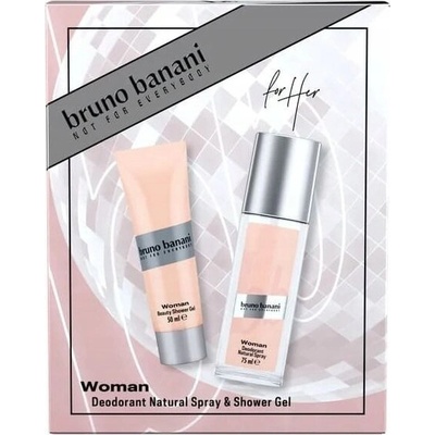 Bruno Banani Woman EDT 75 ml + sprchový gél 50 ml set