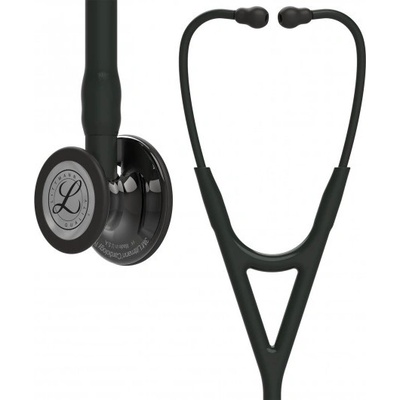 3M Littmann Cardiology IV : Black, Smoke Finish - Black Stem - 6232