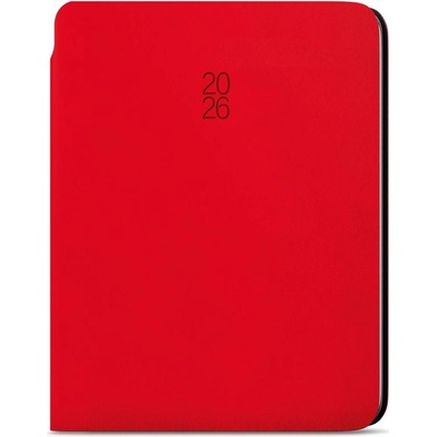 Oskar Softy A5 Týdenní 2026 červená – Zboží Mobilmania