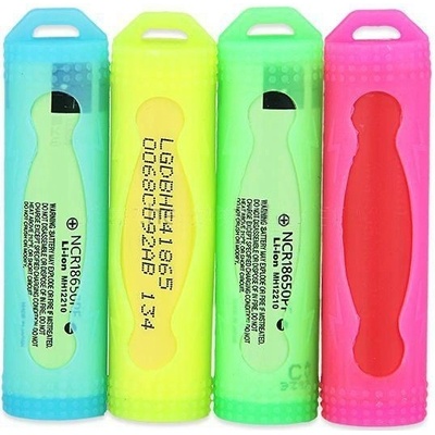 Green Sound Silikonový obal pre baterii 18650 biela
