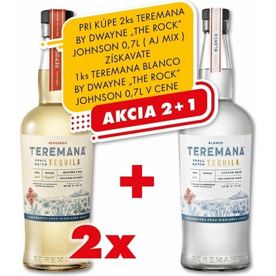 Teremana Tequila Reposado 40% 0,7 L (čístá fľaša)