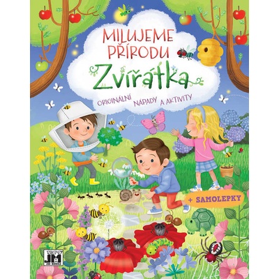 Jiri Models Milujeme přírodu Zvířátka aktivity se samolepkami