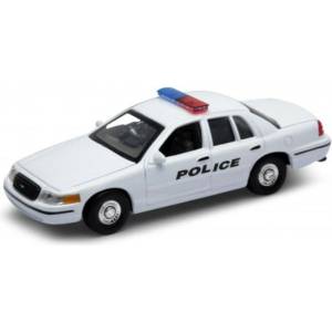 Welly Модел на полицейска кола Ford Crown Victoria, 1: 34, от Welly CityDuty (49720D-FOR)