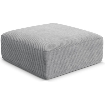 Cosmopolitan Design Светлосива табуретка от рипсено кадифе Campi - Cosmopolitan Design (COS_POUF_266_F1_CAMPI5)